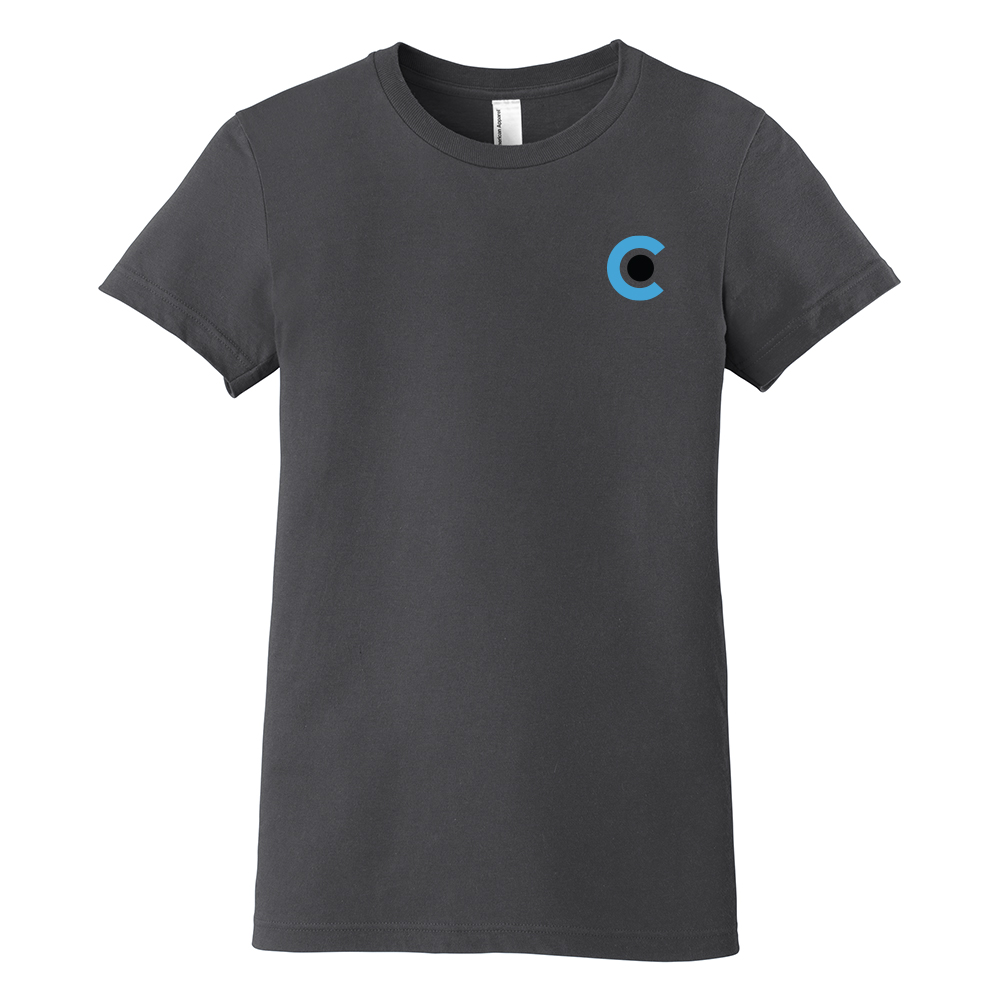 Ladies Corder Icon Tee by American Apparel