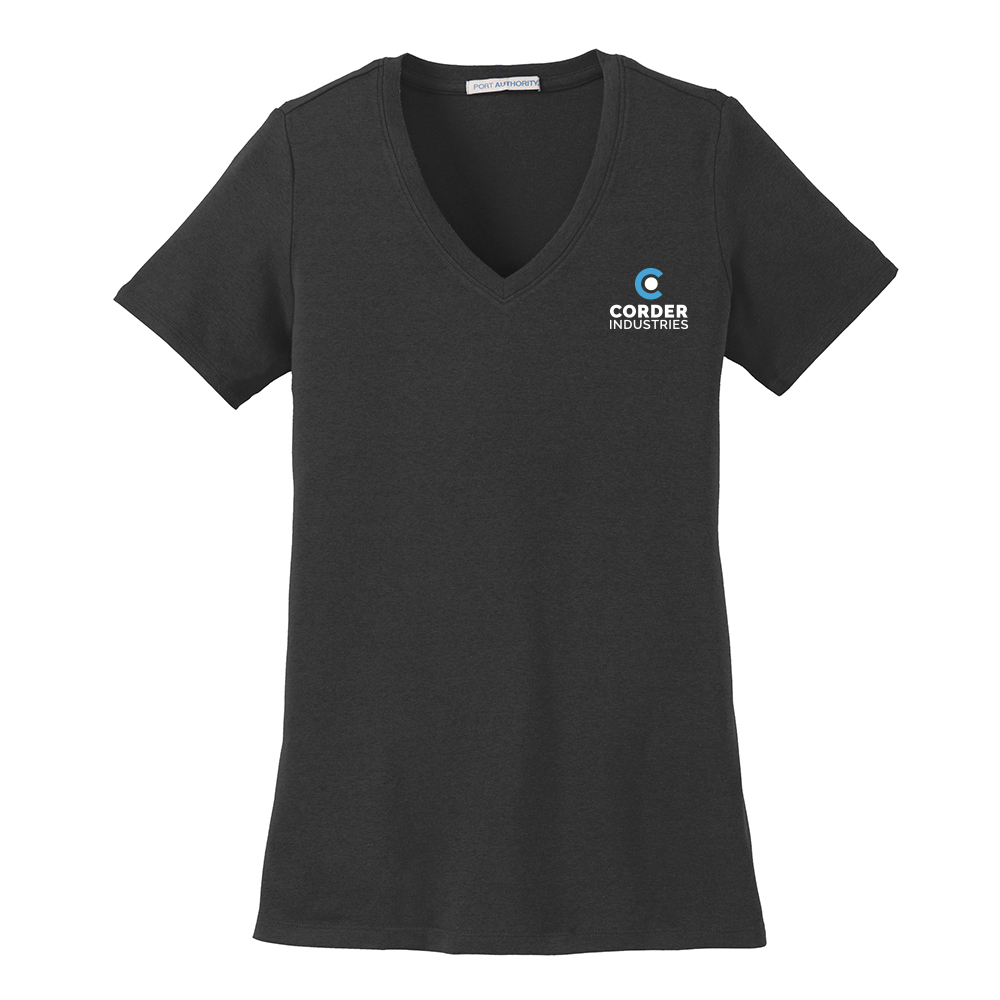 Ladies Stretch V-Neck Tee