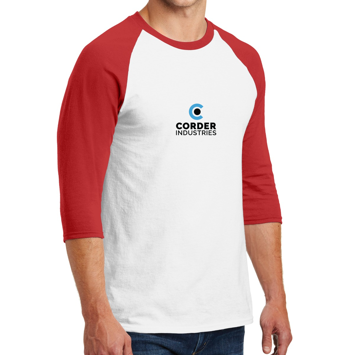 Gildan® Heavy Cotton 3/4-Sleeve Raglan T-Shirt